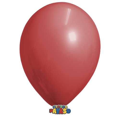 Bolsa de globo marca payaso rojo cereza