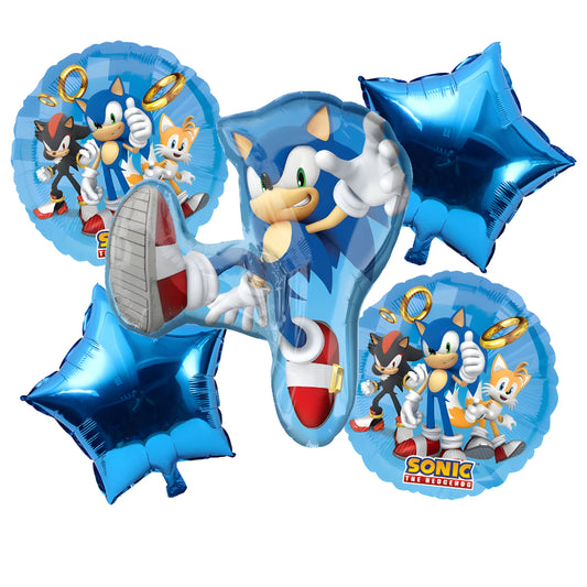 Sonic set de globos foil