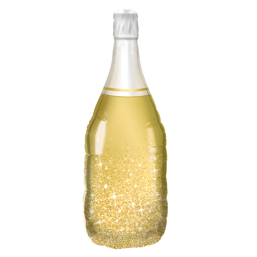 Botella Champagne Dorada