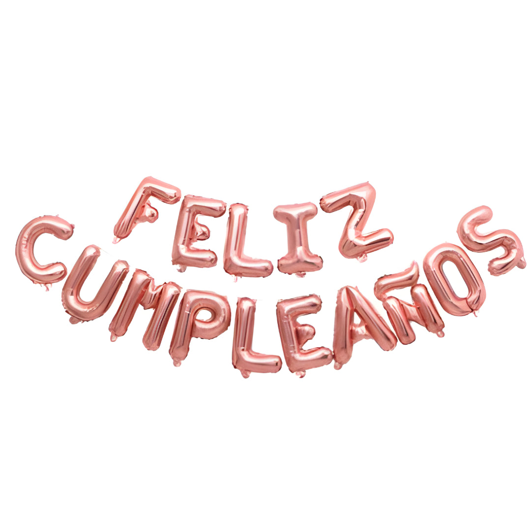 Letrero Feliz Cumpleaños