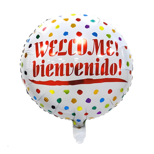 Globo Welcome Bienvenido