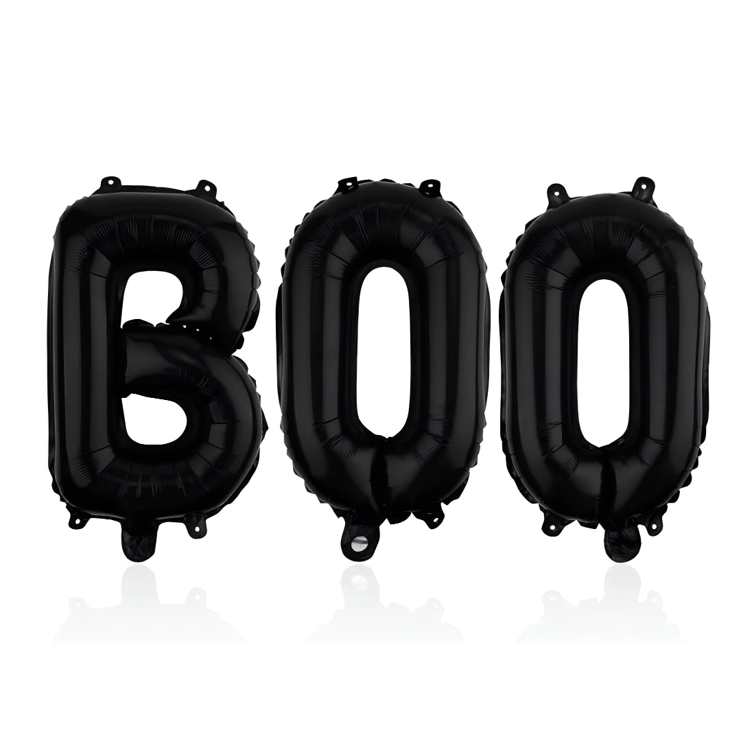 Globos letras BOO