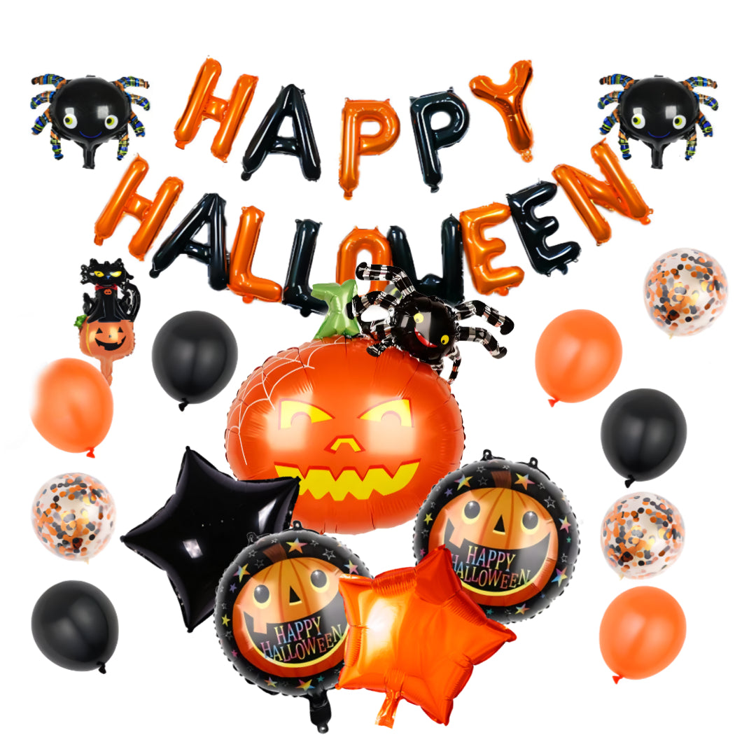 Set Halloween de globos foil