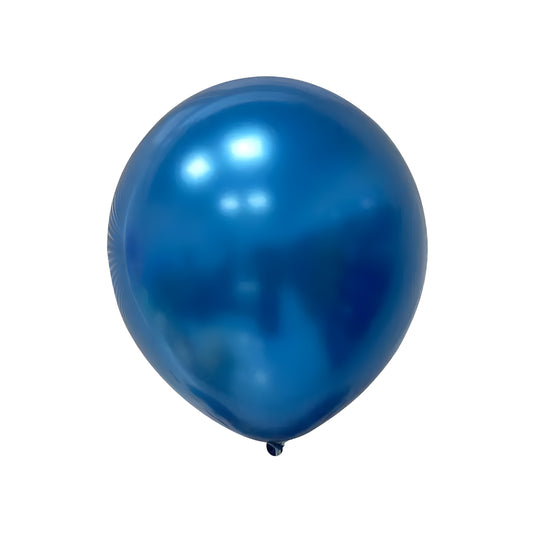 Bolsa globo marca Ballons Azul metalico