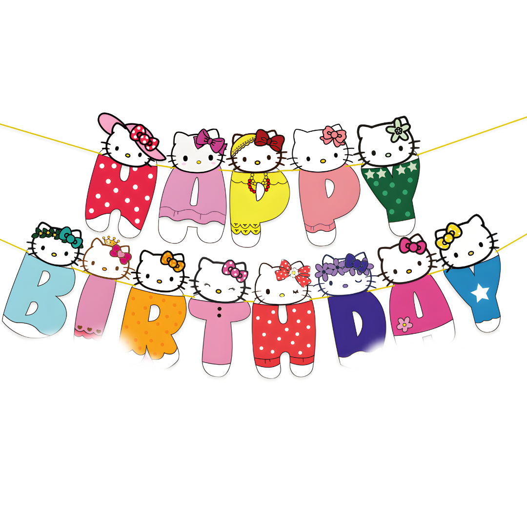 Banner hello kitty