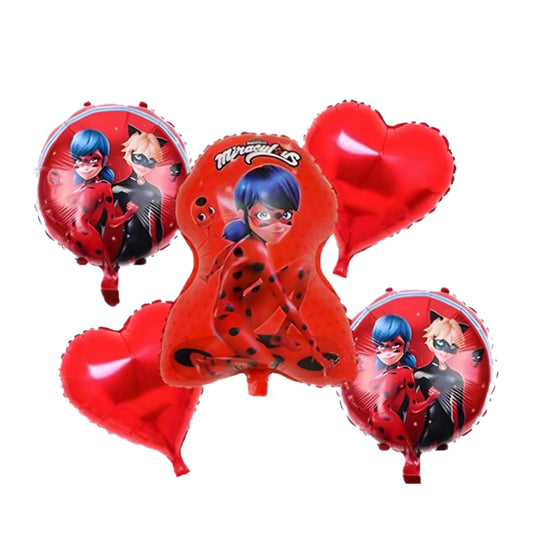 Lady Bug set de globos foil