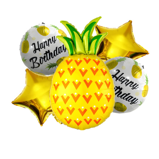 set piña happy birthday