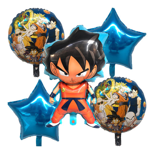 Goku Dragon ball set de globos foil