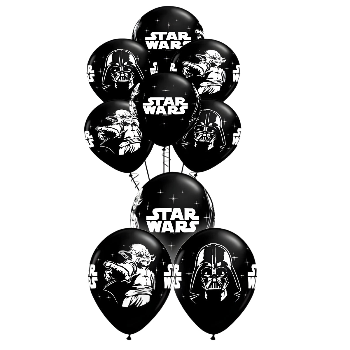 Set latex star wars 12pzs