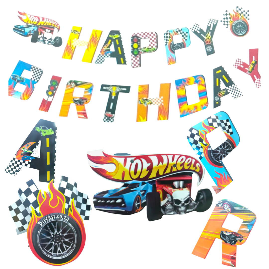 banner hot wheels