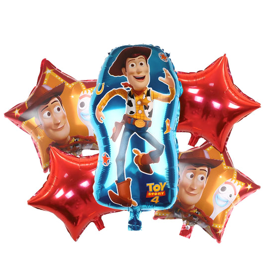 Woody set de globos foil