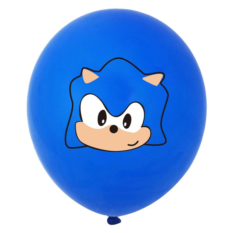 Set de globos látex Sonic