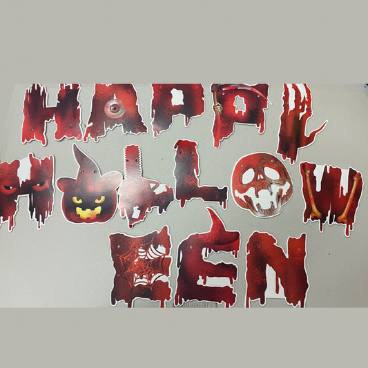 Banner “Happy Halloween “