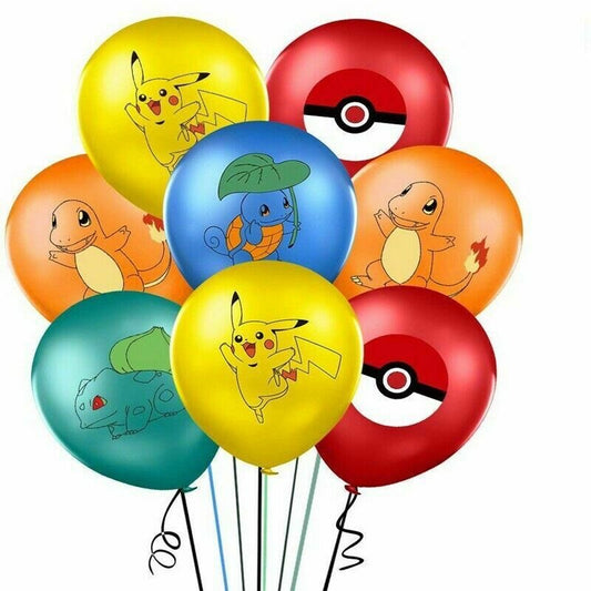 Set de globos látex Pokemon