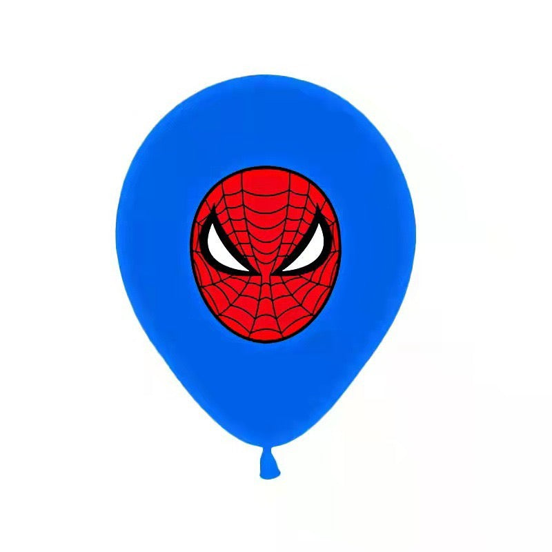 Set de globos de látex Spiderman