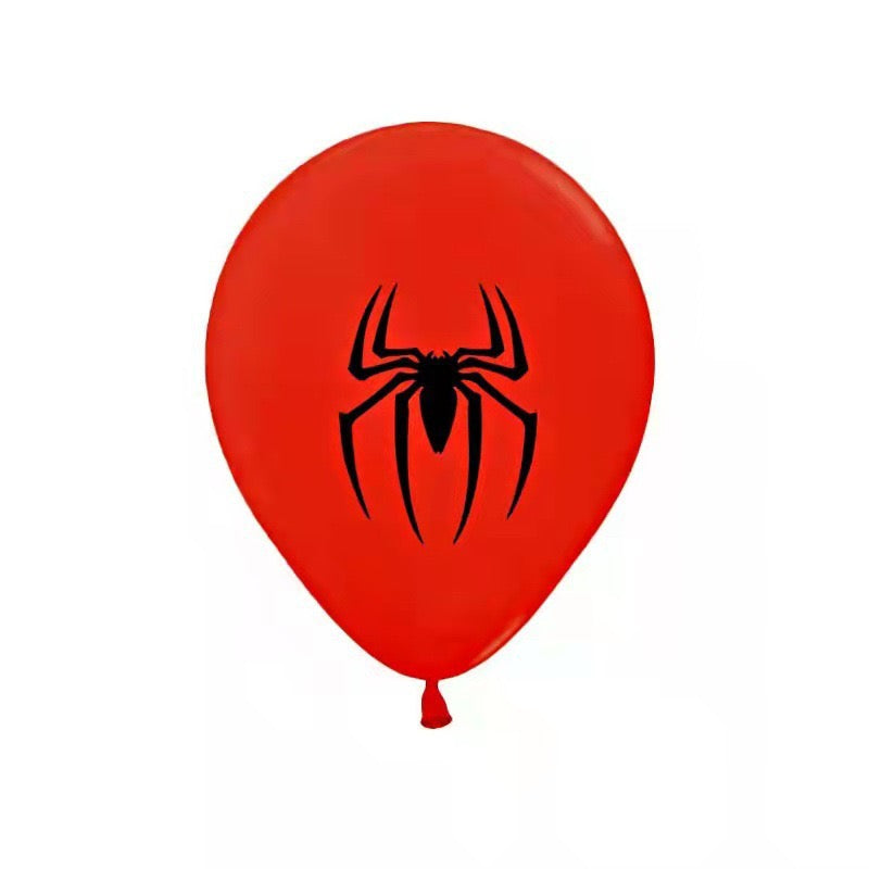  Spectacular Spider-Man Webbed Wonder - Kit de decoración de  globos de látex – 12 pulgadas (paquete de 6), Globos de látex con temática  de Marvel con emocionantes complementos de papel