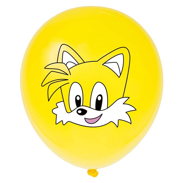 Set de globos látex Sonic